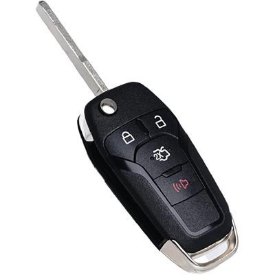 Складной брелок-заменитель подходит для Ford Fusion 2013 2014 2015 2016 Пульт дистанционного управления бесключевым доступом N5F-A08TAA 164-R7986 5924003 315 МГц 4 кнопки BTN