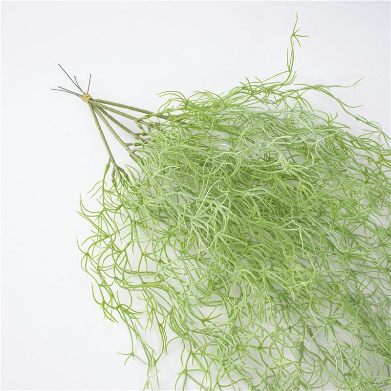 Имитация суккулентных растений, подвесная лоза, зеленые листья растений, домашний декор для стен в саду