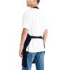 Kitchen Cooking Apron - Professional Chef Or Waiter Apron For Men And Women - Adjustable Strap With Pockets And Towel Rings-Black
