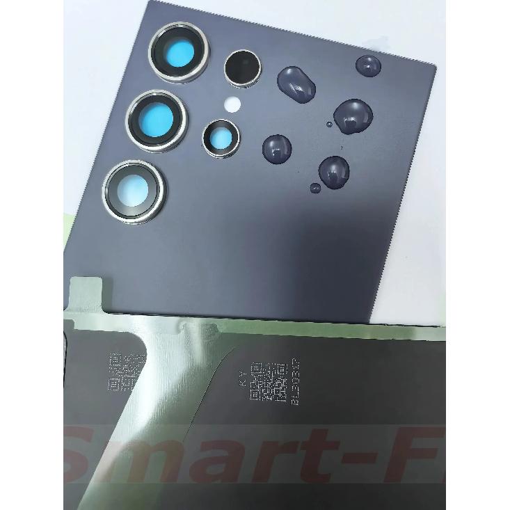 (новый)Задняя крышка аккумулятора OEM для SM-S24 Ultra 24ULTRA S24U 5G Стеклянная задняя крышка аккумулятора Задний корпус Задняя крышка