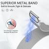 One Click Metal Band for Samsung Galaxy Watch Ultra 47mm Stainless Steel No Gaps Magnetic Bracelet Belt for Galaxy Watch 7 Ultra Replacement Strap