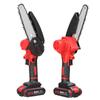 21V 6inch Portable Electric Pruning Saws Small Wood Splitting Chainsaw Brush Motor One-handed