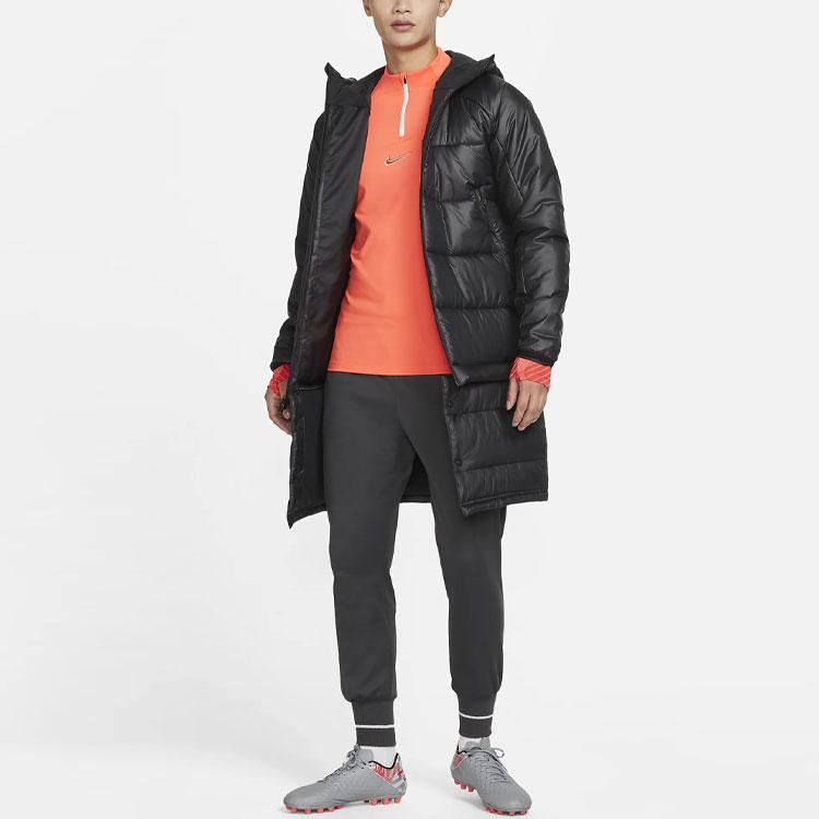 Nike Съемная куртка с длинным рукавом и капюшоном Мужская верхняя одежда Черная DJ6306-010