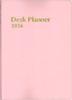 Hakubunkan 2026 B5 Weekly Desk 213 January Planner, Pink, No. (Starts 2026)