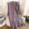 Designer Plaid Knitted Cahmere Scarf Women Shawls And Wraps Female Pashmina Bufanda Lady Thick Warm Winter Blanket Stoles