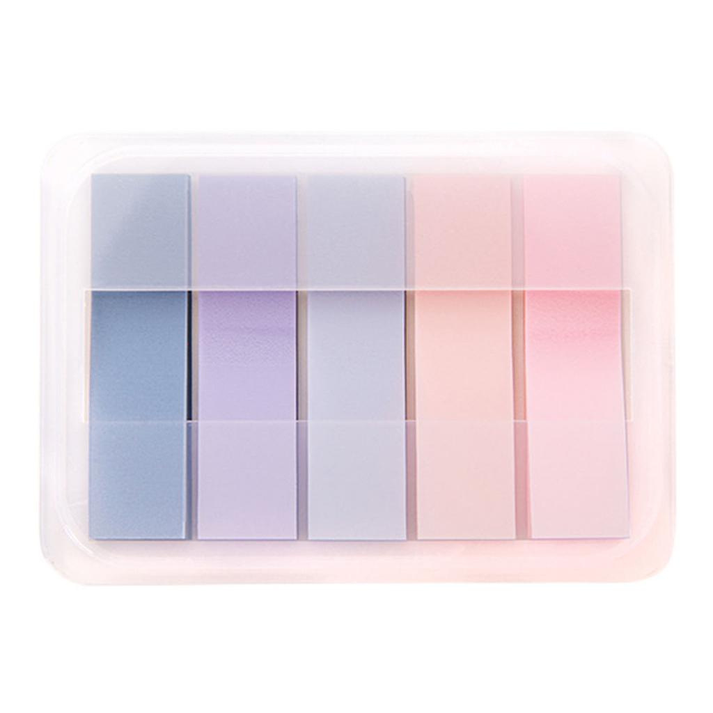 100 листов для создания страниц 5 цветов для быстрой маркировки с прочной адгезией выдвижные индексные стикеры для офиса