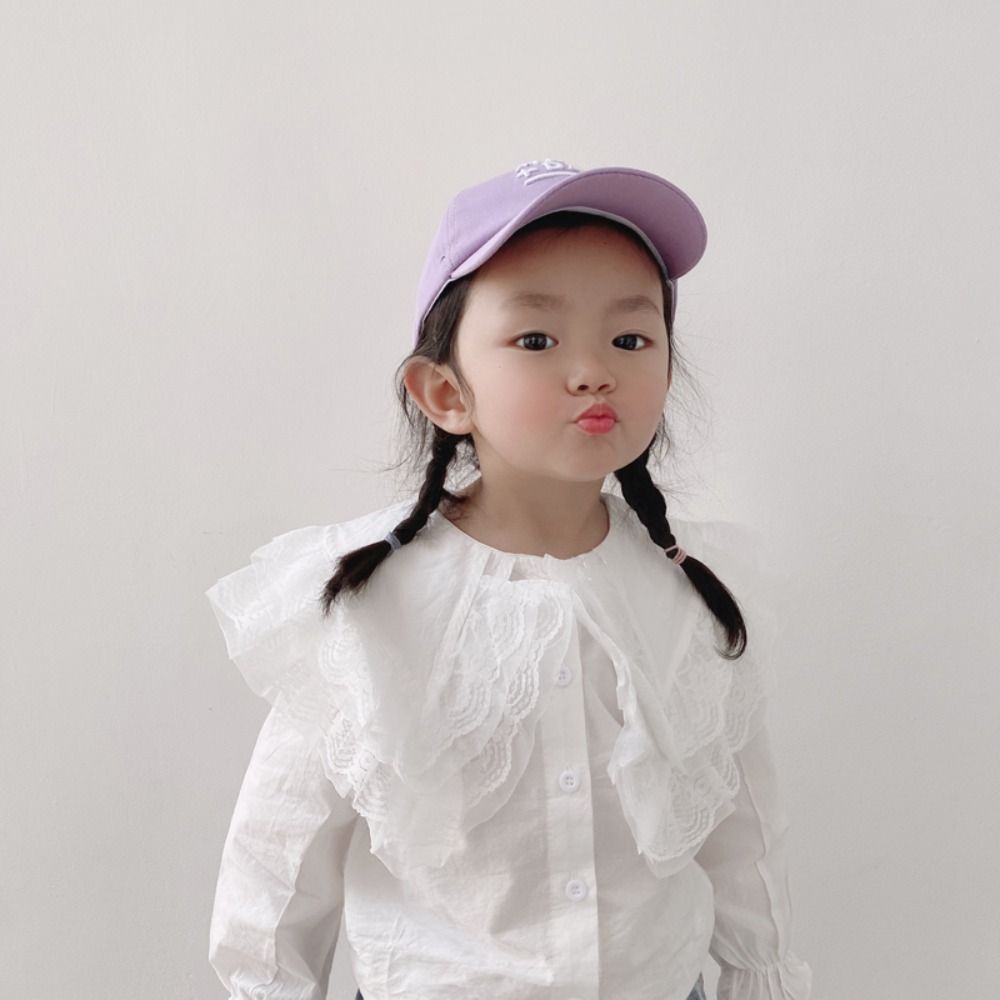 MOM+DAD=ME Embroidery Baseball Caps Cute Sunscreen Hats Fashion Children's Cap For Boys Girls