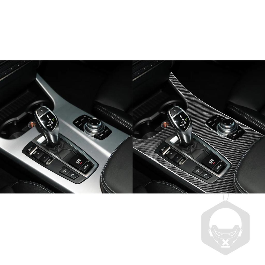 Для BMW X3 F25 11-17 X4 F26 14-17 карбоновая панель переключения передач декоративная крышка аксессуары для украшения салона автомобиля