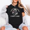 There's a 99% Chance Monkey T-Shirt, Funny I Don't Care Shirt, Animals Lovers Te