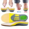 Premium Orthotic Gel Insoles Orthopedic Flat Foot Health Sole Pad For Shoes Insert Arch Support Pad For Plantar Unisex