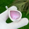 Mothers day Sale Natural Pink Botswana Druzy Sterling Silver New Pendant Jewelry