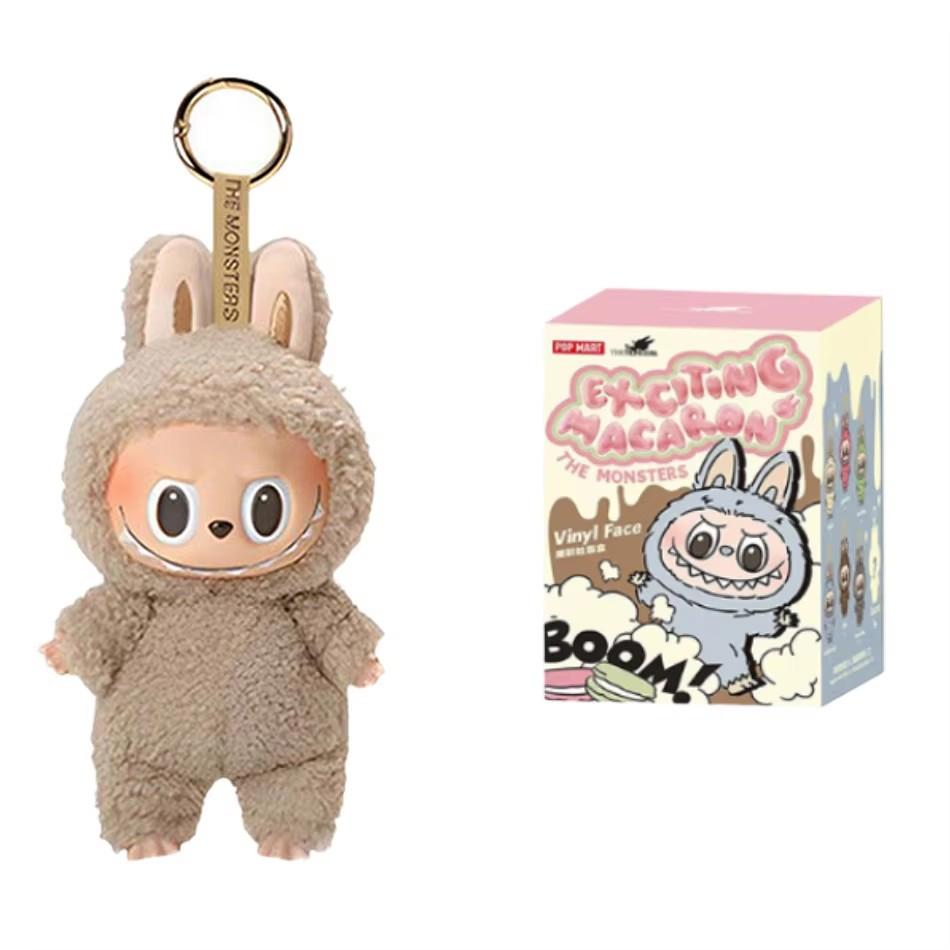 17см Лабубу Тканевая Загадочная Слепая Коробка Серия Heart Beat Macaron Кукла Лабу Тканевая Декор Салона Автомобиля Подвеска Игрушка Подарки