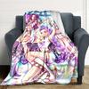 1Pc Blue Tiger Hat Blanket For Couch Bed Plush Cozy Fuzzy Blanket Super Soft Warm Blankets For Fall And Winter 0918193