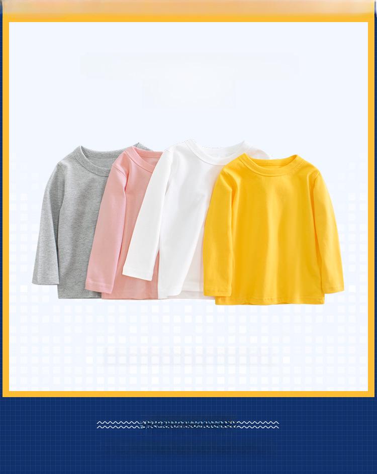 Футболка с длинным рукавом для мальчиков 27kids, однотонная, коллекция осень 2024 г.