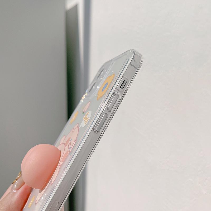 Мягкий силиконовый чехол, модный гибкий чехол из ТПУ, полная задняя крышка для iPhone, Samsung, Xiaomi, Poco Redmi, HUAWEI HONOR