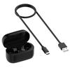 Earphones Charging Case for Jabra Elite 75t/Active 75t Bluetooth-compatible Wireless Earbuds Charger Box with USB Cable