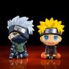 9cm Anime Naruto Figure Uzumaki Naruto Kakashi Uchiha Sasuke Itachi Toys Kawayi Figurals Car Decoration Model