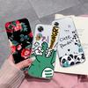 For OPPO Reno 7 8 9 Pro+ Realme 10 9 C33 C55 V11 V13 Case Back Cover Cute Cartoon Pattern Shockproof Transparent Soft Silicone TPU For OPPO Bumper