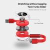 For Jeep Car Retractable Data Cable 3 In 1 Fast Charging Charger Cable For Jeep Renegade Wagoneer Avenger Recon Wrangler JK G