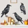 Cartoon Halloween Crow Bedroom Living Room Home Background Layout Wall Stickers