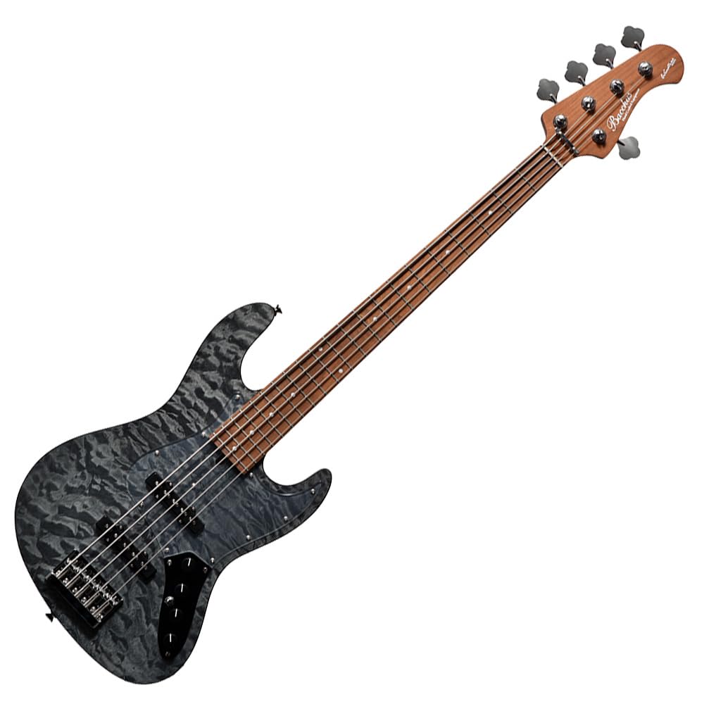 BACCHUS Japan Series BLKS Electric Bass Tune-up WL5-QM-AC RSM/M 5-string