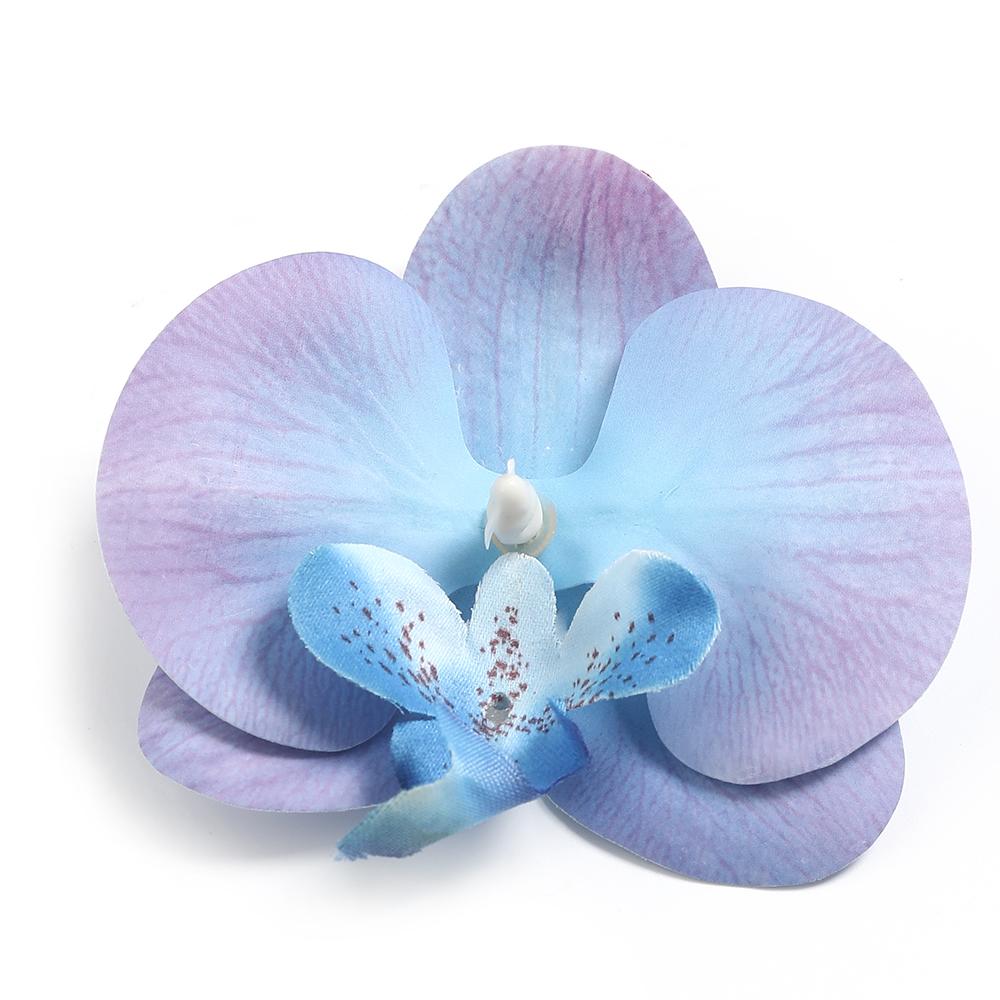 3/5/10 шт. Головки искусственных цветов Орхидея Фаленопсис 8 см, Искусственный цветок для домашнего декора, Свадебное украшение, Аксессуар для гирлянды, Поделки своими руками