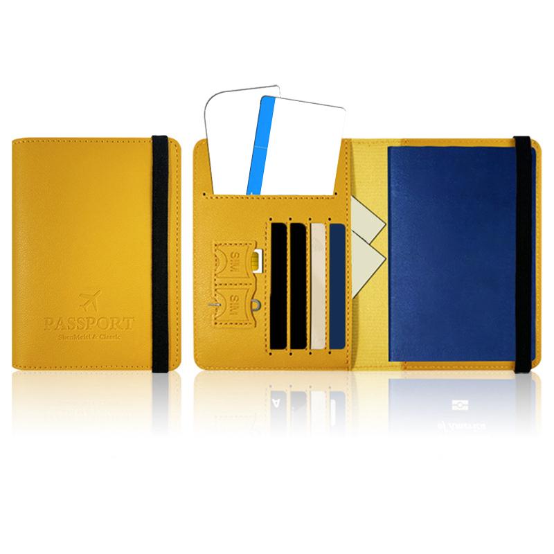 Водонепроницаемый держатель для паспорта, чехол для путешествий, PU кожаный кошелек для кредитных карт, симпатичная книжка для паспорта для женщин/мужчин, обложка для паспорта