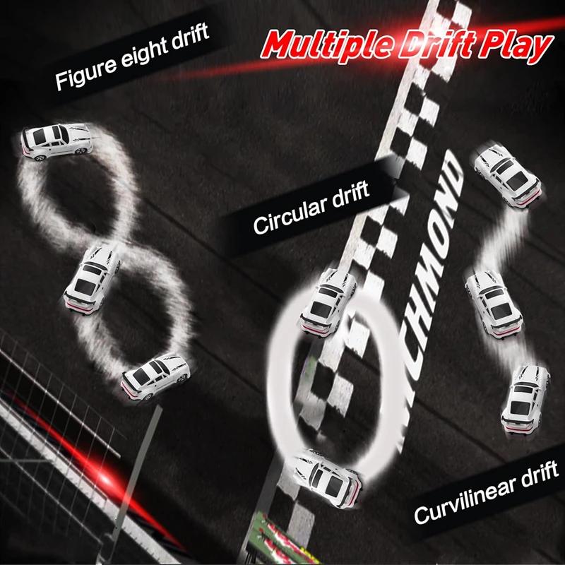 Oike 4WD Drift Racing Car 1:64 / 1:43 Mini Remote Control High Speed Car Radio Electric Competition Toy Gift For Kid Boy Adult