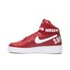 Supreme x Air Force 1 High SP Красный 698696-610 Мужской стиль