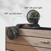 Car Plug Dual-Head Car Fan with Parking Numbers, Universal 5V/USB/12V/24V, Double-Head Rotatable Multi-Functional 2-Speed Adjustable Car Cooling Fan
