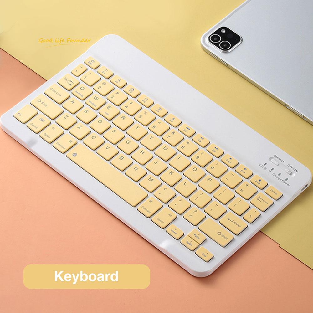 Беспроводная Bluetooth-клавиатура и мышь, русский, французский, португальский, испанский, корейский язык для Android iOS, Windows Phone, планшета, iPad