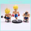 Dragon Ball Фитнес Гоку Улучшение мышц Мастер Роши Вегета Модель Фигурка Коллекционная
