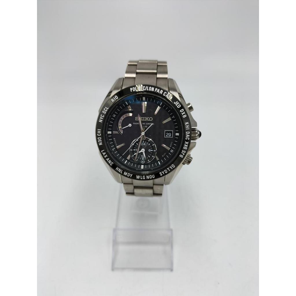 Used SEIKO 8B54-0AL0 Radio solar watch