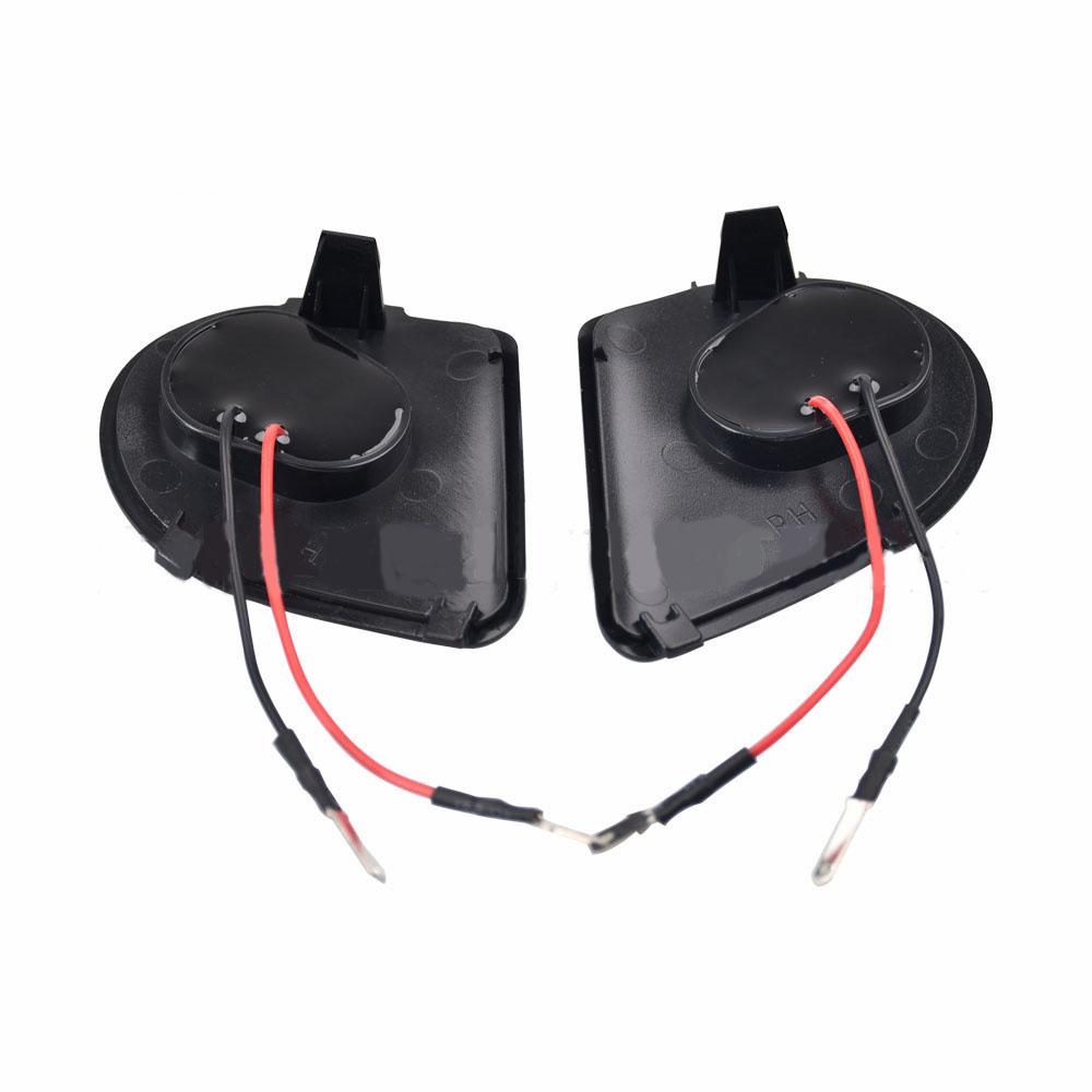 2Pcs LED Side Towing Mirror Puddle Light For 10-19 Dodge Ram 1500 2500 3500 4500