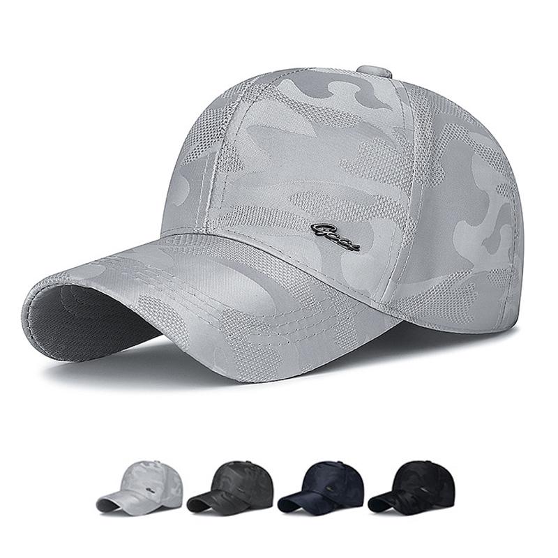 Мужская камуфляжная регулируемая бейсболка, спортивная шляпа от солнца на открытом воздухе, шляпа Snapback, шляпы с солнцезащитным козырьком, шляпа для рыбалки, козырек