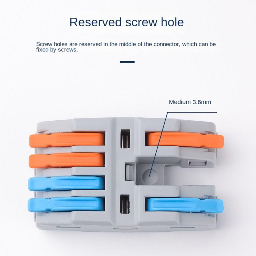 Мини-разъем для проводов Универсальные компактные компактные электрические разъемы для сращивания Электрические