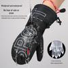 Women's Ski Gloves with Wrist Guards - Snowboard Mittens and Men's Touchscreen Mitten with Palm Protectors