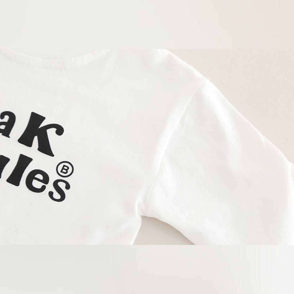 Детский повседневный комплект с длинным рукавом, удобные наряды для повседневной носки