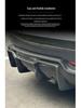Tesla Model 3 V Style Carbon Fiber Front Lip & Side Skirts Kit