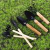 Wooden Handle Digging Weeding Multifunctional Bonsai Tools Shovel Garden Shovel Small Rake Spade