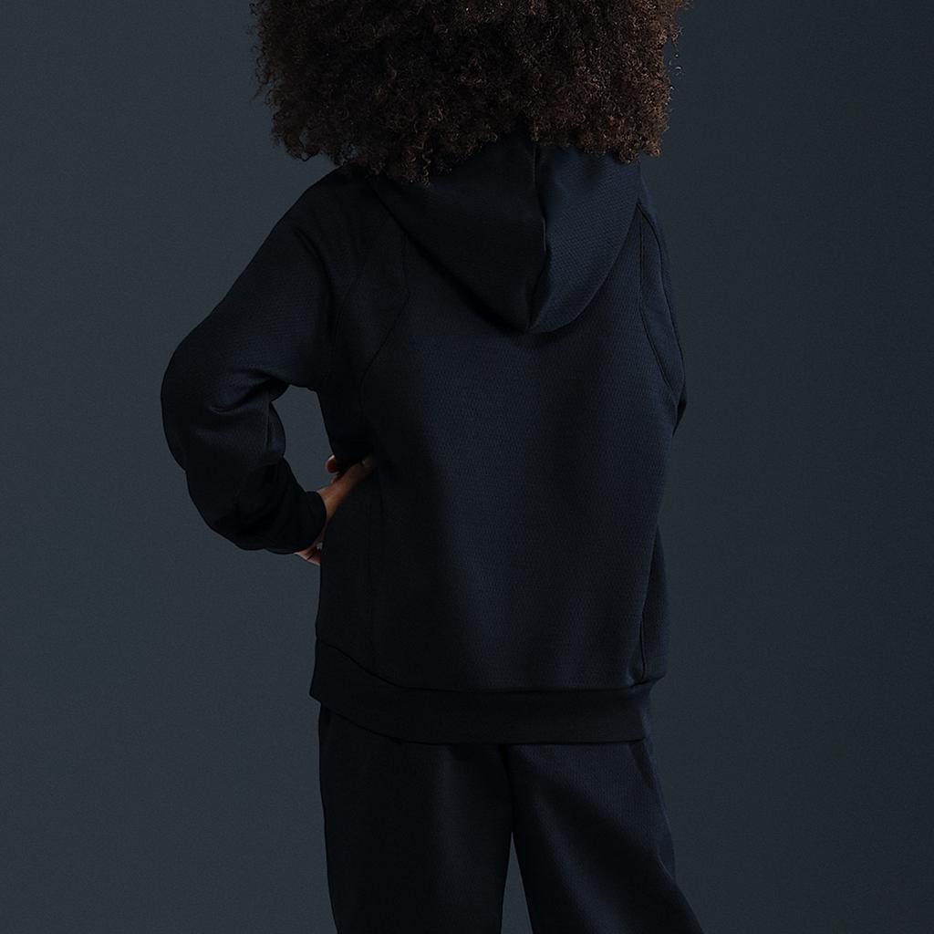 Nike Толстовка Коллекция KOBE, С капюшоном, Удобная, Модная, На флисовой подкладке, Реглан, Длинный рукав, Черный/Черный/Белый HJ1028-010