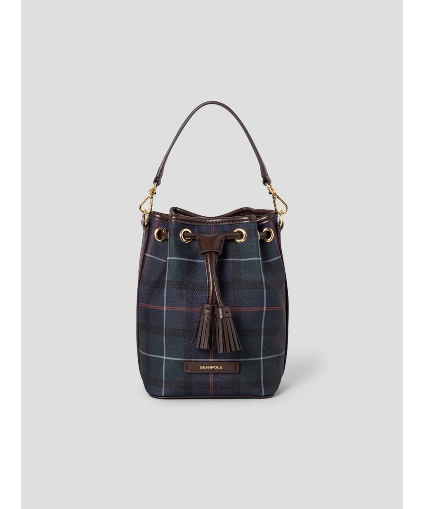 Beanpole Accessory Core Check Pvc Drawstring Bag Green