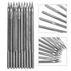 10 шт. Серебряный набор игл для станка для ремонта обуви из нержавеющей стали (СЛ-26)