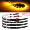 30cm Fashion Orange Amber Waterproof 15LED Flexible Car Grill Strip Light Lamp Bulb(5 Colors)