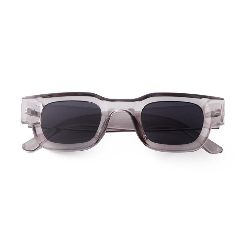 Модные маленькие квадратные солнцезащитные очки для женщин и мужчин, ретро, трендовые, с синими и желтыми линзами, вогнутые солнцезащитные очки UV400 Lentes Mujer S3639N