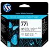 HP 771 Printhead - 1-Pack - Black / Light Gray - Inkjet