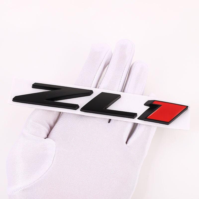 ZL1 Metal Car Sticker Emblem Badge Trunk Decals for C-hevro/let Camaro ZL1 Colorado Z71 OFF ROAD 4X4 SIERRA GMC Suburban Stickers