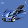 1:32 Jaguars F-TYPE Coupe Alloy Car Model Diecast Toy Vehicles Metal Car Model High Simulation Sound and Light Children Toy Gift