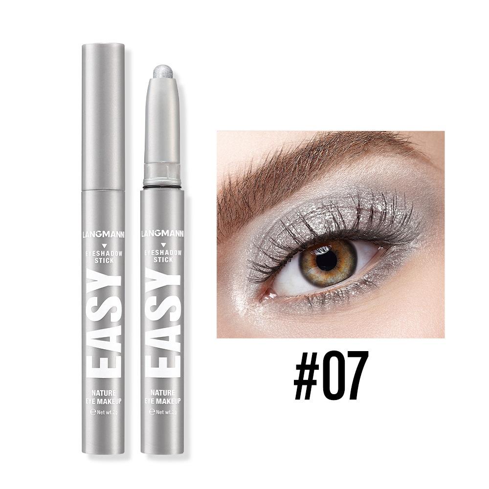 Monochrome Eye Shadow Stick Waterproof Lasting Highgloss Metallic Pearlescent Matte Eyeshadow Lying Silkworm Eyeliner Pen Makeup
