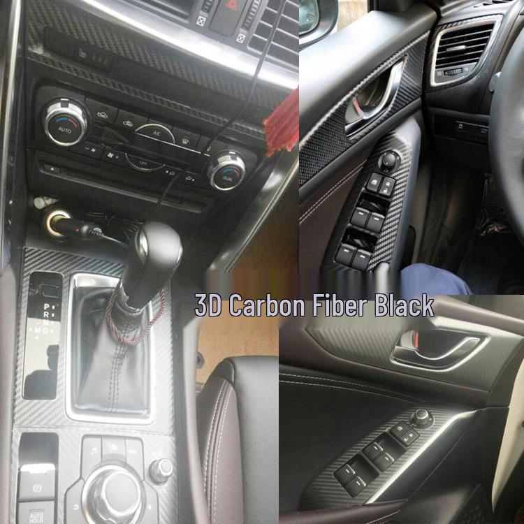 Carbon Fiber Gear Shift Decoration for Mazda CX-4 (2016-2018)